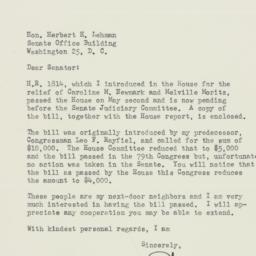 Letter: 1950 May 10