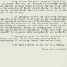 Letter: 1953 March 23