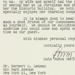 Letter: 1958 February 25