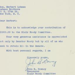 Letter: 1952 September 30