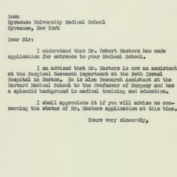 Letter: 1951 April 19