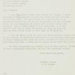 Letter: 1951 July 17
