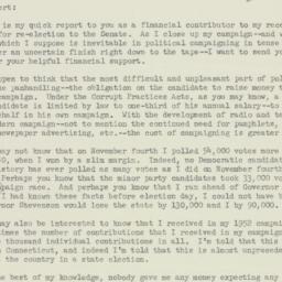 Letter: 1952 November 29