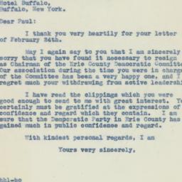 Letter: 1942 February 25