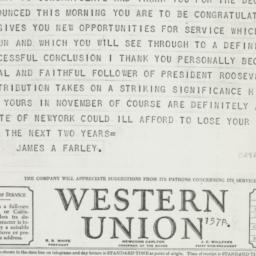 Telegram: 1936 June 30