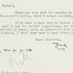 Letter: 1934 October 15