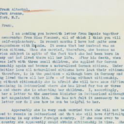 Letter: 1936 April 8