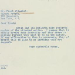 Letter: 1938 June 7