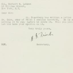 Letter: 1925 December 29