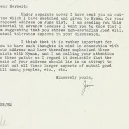 Letter: 1934 June 14
