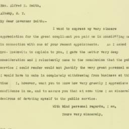 Letter: 1926 April 21