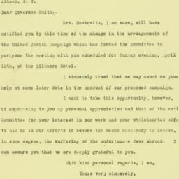 Letter: 1926 April 8