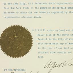 Certificate: 1925 March 19
