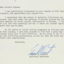 Letter: 1950 May 10