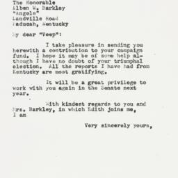 Letter: 1954 September 27