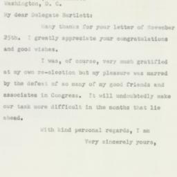 Letter: 1950 December 1