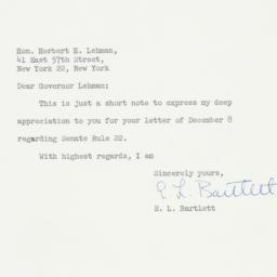 Letter: 1958 December 26