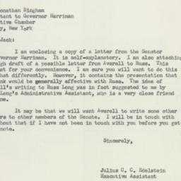 Letter: 1956 April 26