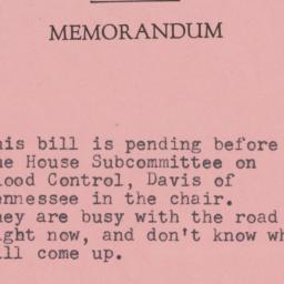 Memorandum: n.d.