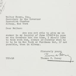 Letter: 1937 July 6