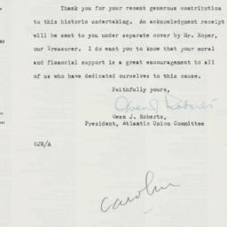 Letter: 1950 July 25