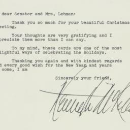 Letter: 1952 January 12