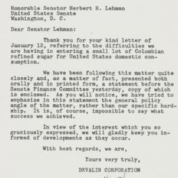 Letter: 1956 January 18