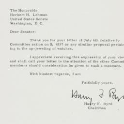 Letter: 1956 July 10