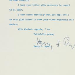 Letter: 1950 May 31