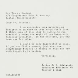Letter: 1952 September 26