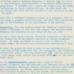Letter: 1950 January 27