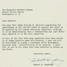 Letter: 1950 May 19