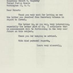 Letter: 1950 May 24