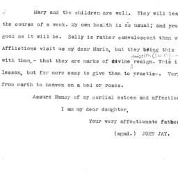 [Document, 1811 August 06]