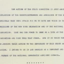 Press Release: 1960 June 16