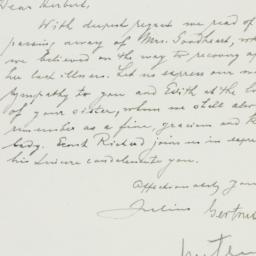 Letter: 1948 July 14