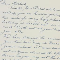 Letter: 1946 March 26
