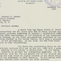 Letter: 1937 December 7