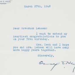 Letter: 1948 March 27
