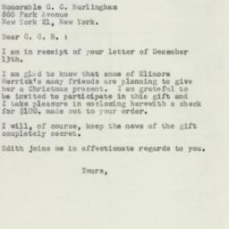 Letter: 1956 December 17