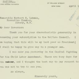 Letter: 1936 April 1