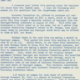 Letter: 1951 January 24