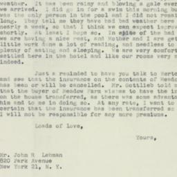 Letter: 1953 November 16