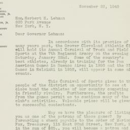 Letter: 1948 November 23