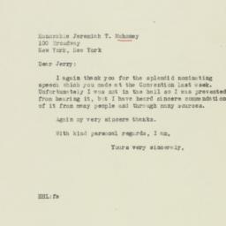 Letter: 1946 September 10