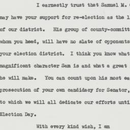 Letter: 1949 September 3