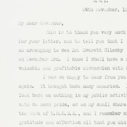 Letter: 1947 November 28