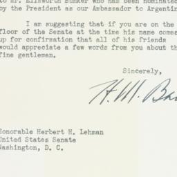 Letter: 1951 February 14