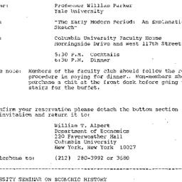 Announcements, 1974-05-02. ...