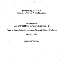 Speaker's notes, 1997-1...